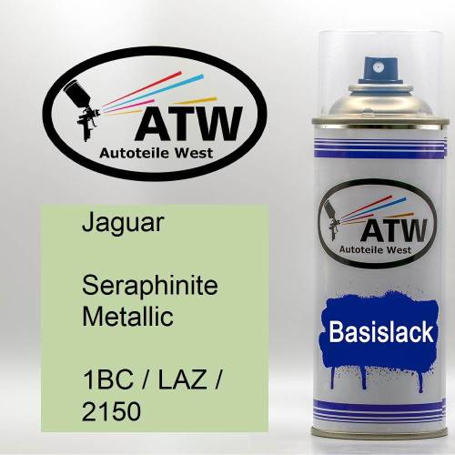 Jaguar, Seraphinite Metallic, 1BC / LAZ / 2150: 400ml Sprühdose, von ATW Autoteile West.